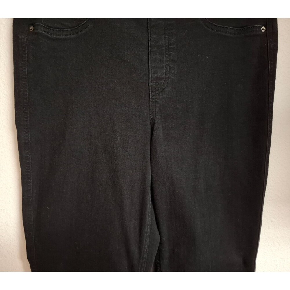 SPANX SPANXshape™ Original EveryWear Kick Flare Jeans in Clean Black Sz L - Picture 6 of 15